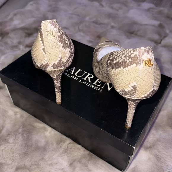 Ralph Lauren heels! Animal print. Size 11B - Picture 5 of 7
